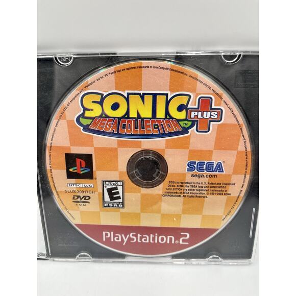 Sonic Mega Collection Plus Greatest Hits PS2 Sony PlayStation 2 - Disc Only - Picture 1 of 5